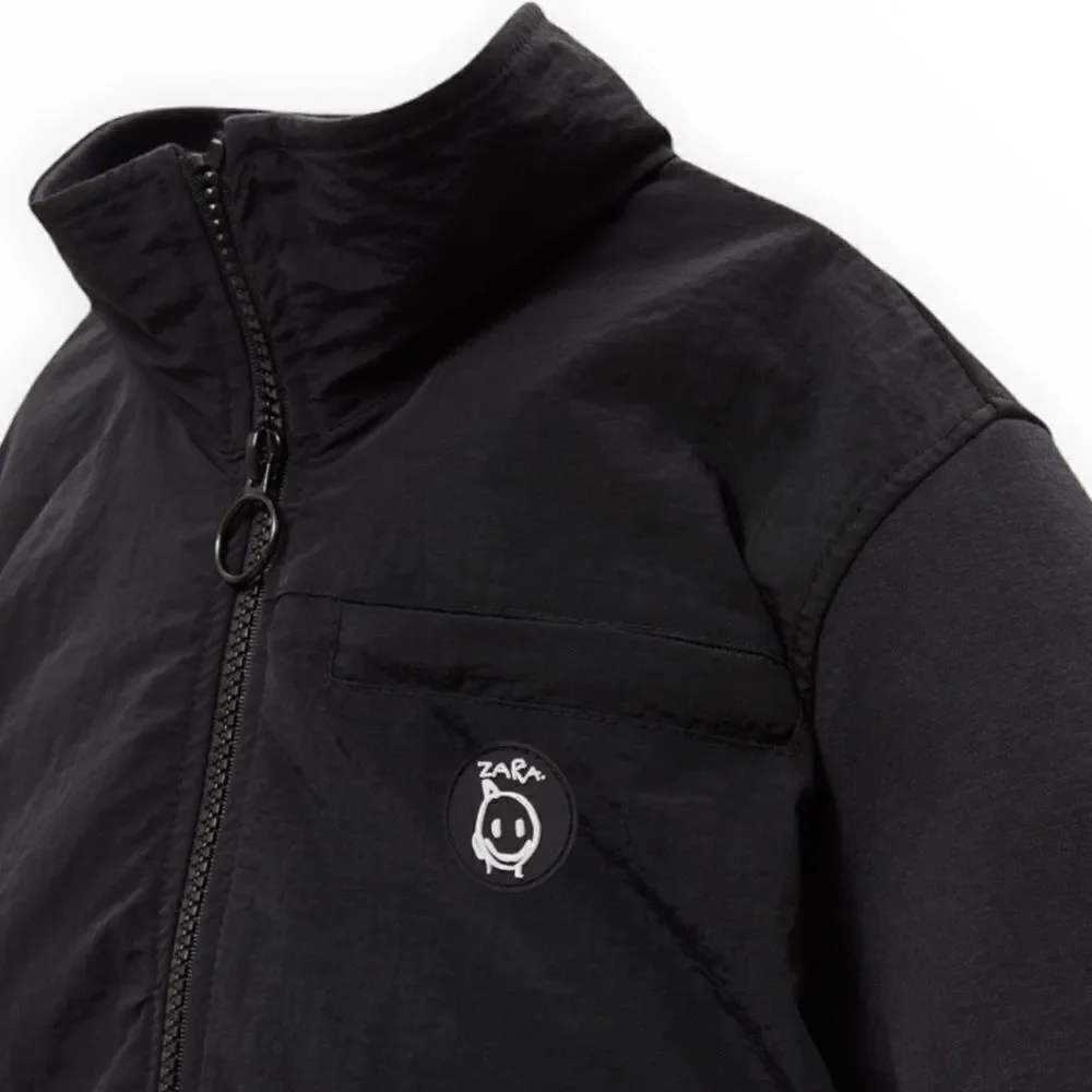 ZARA Kids Black Alastair McKimm Limited Edition Jacket NWT Size 8